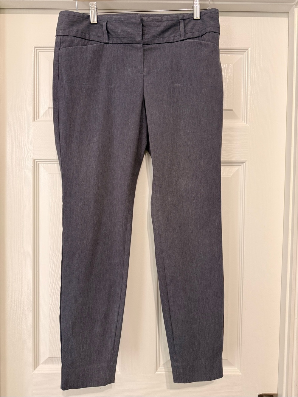 The Limited Women's Charcoal Gray Slim Dress Trousers